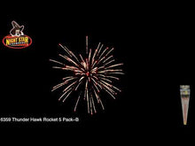 Load and play video in Gallery viewer, Nightstar Thunder Hawk Rocket 5 Pack