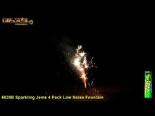 Load and play video in Gallery viewer, FireStar - Sparkling Gems Low Noise Fountain - 4 pack