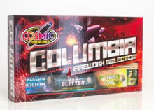 Load image into Gallery viewer, Cosmic Columbia Selection Box – 30 Fireworks