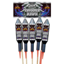 Load image into Gallery viewer, Night Star Thunder Hawk Rocket - 5 pack