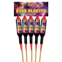 Load image into Gallery viewer, Spook Star Blaster Rocket - 5 pack