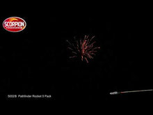 Load and play video in Gallery viewer, Scorpion Path Finder Rocket - 5 pack