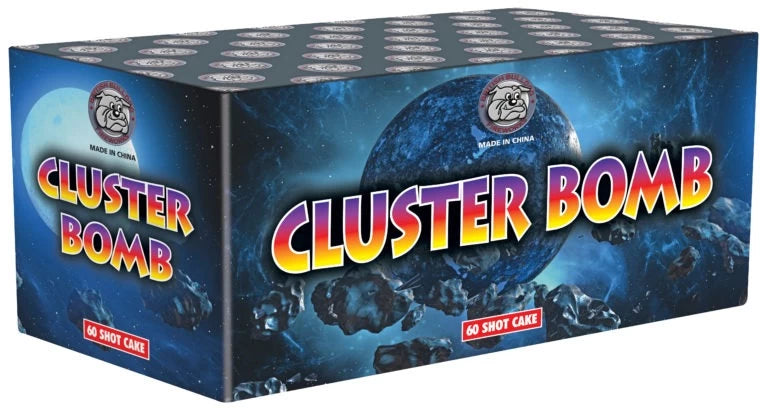 Cluster Bomb 60 Shot Cake