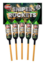 Load image into Gallery viewer, Sniper Rocket - 5 Pack

