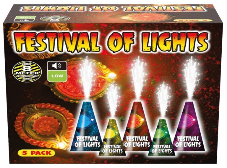 The Festival Of Lights Fountain 5 Pack