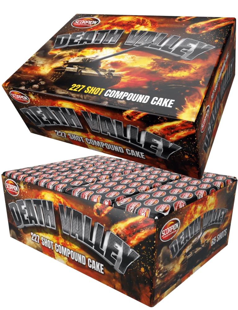 Death Valley - 227 Shot Compound Cake