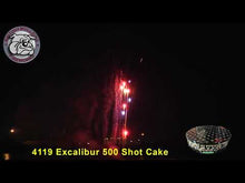Load and play video in Gallery viewer, Excalibur - 500 Shot Cake
