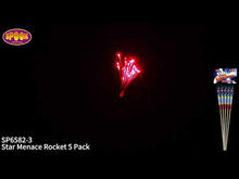 Load and play video in Gallery viewer, Star Menace Rocket - 5 Pack
