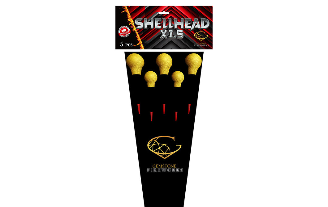 Gemstone - Shellhead XL5 Rockets - 5 Pack