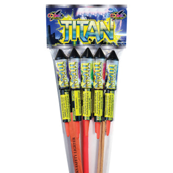 Cosmic Titan Rocket - 5 pack
