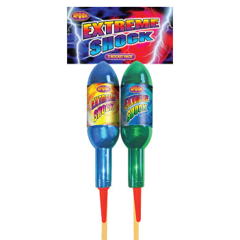 Spook Extreme Shock Rockets- 2 pack