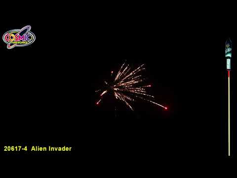 Cosmic Alien Invader - 10 Pieces – Pyro-Planet