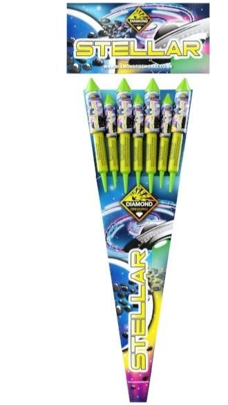 Diamond Stellar Rocket - 7 pack