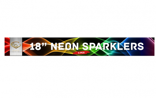 NEON Coloured Sparklers